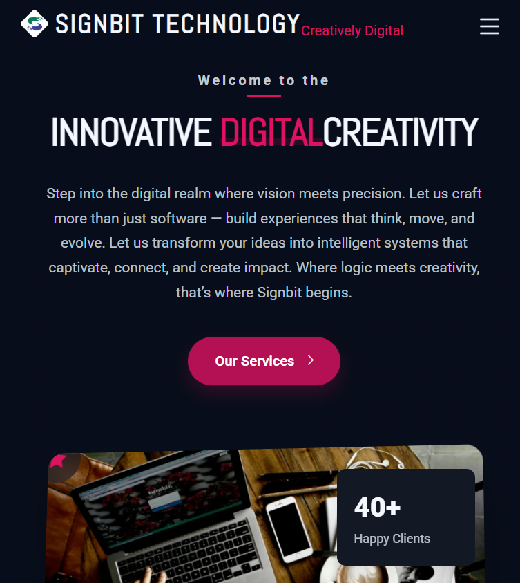 Custom Web Development by Signbit